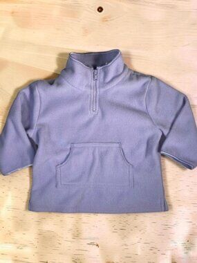 3/$12 💥♻ Kid Connection Lavender Fleece Pullover | Size 12m | 0581
